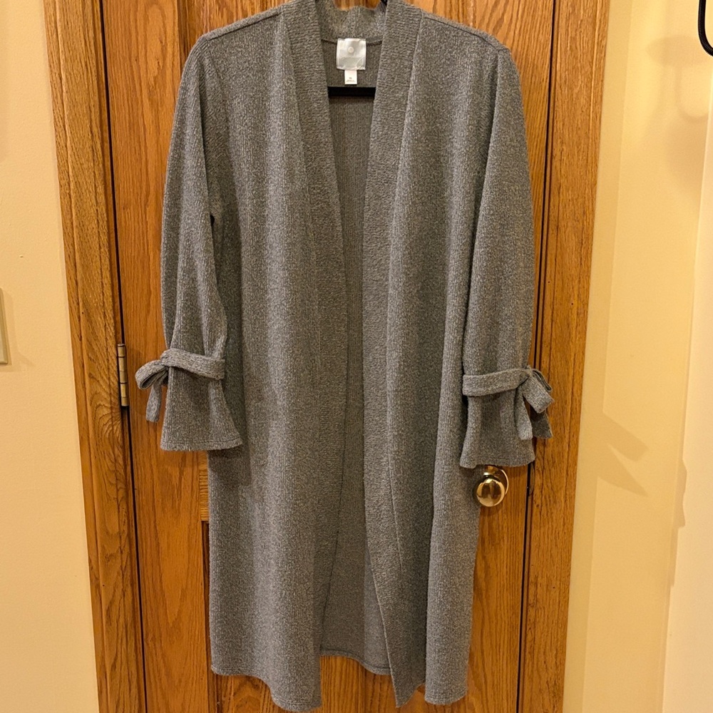 Sunday Charcoal Knit Cardigan